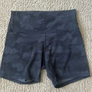 Lululemon Align Short 6" Camo Biker Shorts